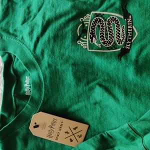 ***SOLD***! RARE XXL Slytherin Harry Potter Green Long Shirt and Jersey